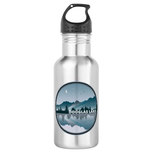 Douglas Lake Tennessee Reflection Stainless Steel Water Bottle