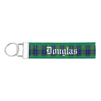 Douglas Plaid Wrist Key Chain