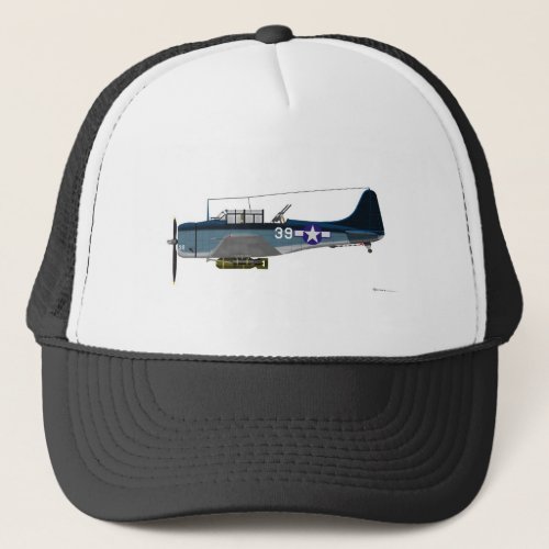 Douglas SBD_5 Dauntless Trucker Hat