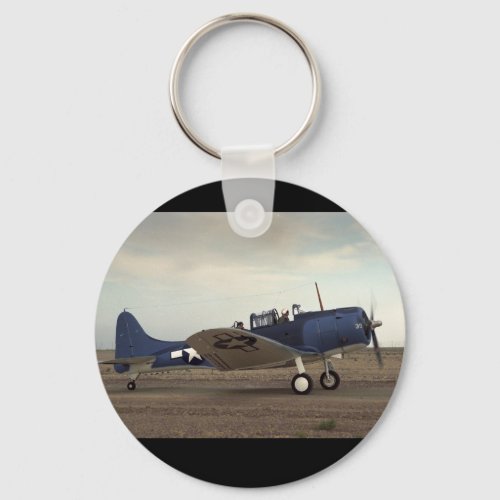 Douglas SBD Dauntless_Classic Aviation Keychain