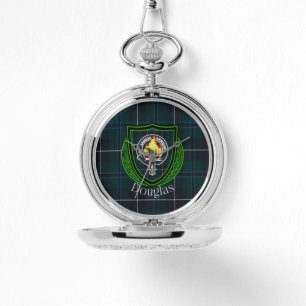 Douglas Scottish Clan Tartan & Crest Watch