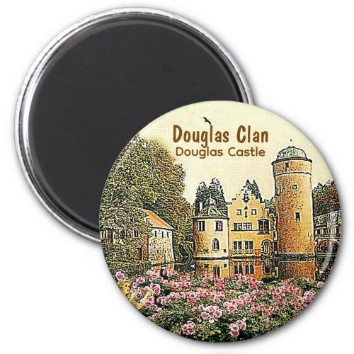 Douglas Scottish Clans Douglas Castle Magnet