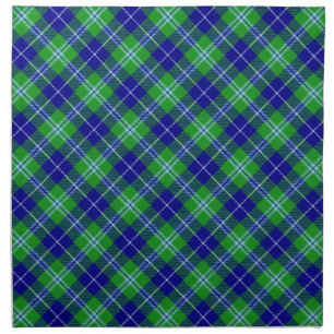 Douglas Scottish Tartan Clan Plaid Cloth Napkin