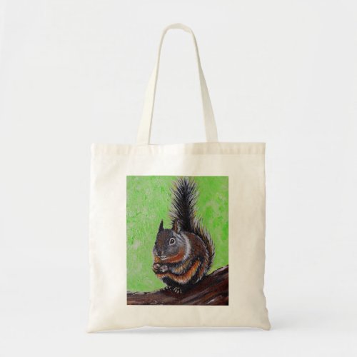Douglas Squirrel Painting 2 Tote Bag