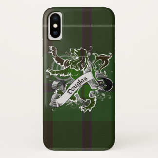 Douglas Tartan Lion iPhone X Case