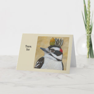 Douglas the woodpecker thank you card
