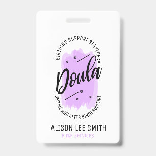 Doula Birth Coach Badge