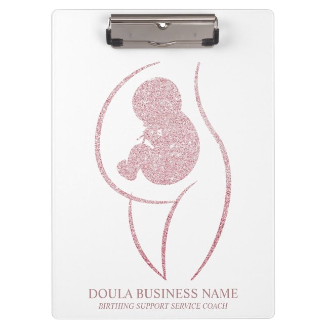 Doula & Birth Coach Custom Clipboard