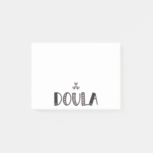 Doula Birth Labor Assistant Delivery Baby Catcher Post_it Notes