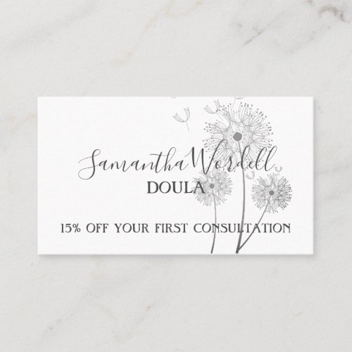 Doula Birth Services Discount Card