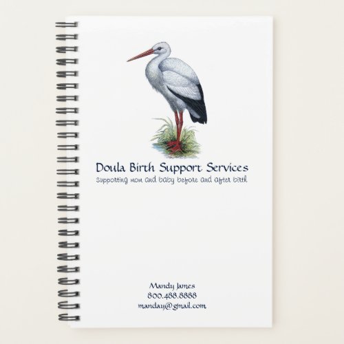 Doula Birth Support Services Planner