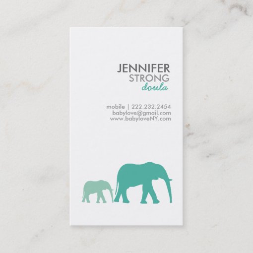 Doula Business Card | Zazzle