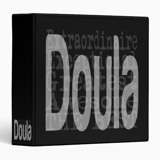 Doula Extraordinaire Binder (Front/Spine)