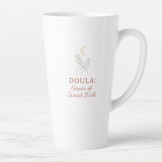 Doula gift for birthday christmas or thank you latte mug