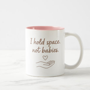 Doula gift for birthday christmas or thank you Two-Tone coffee mug