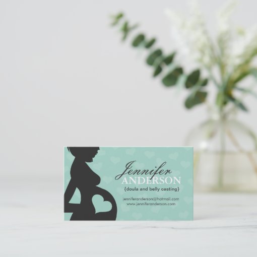 Doula Midwife And Belly Casting Business Cards Zazzle