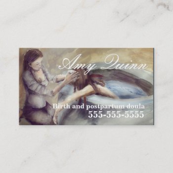 Doula Or Midwife Business Cards by nieceydoc at Zazzle