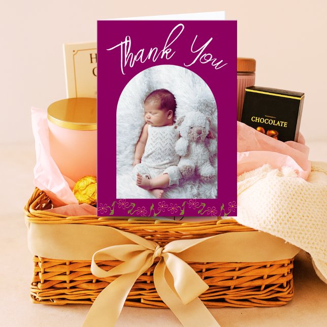 Doula Photo Card with Newborn | Personalized Birth (Creator Uploaded)