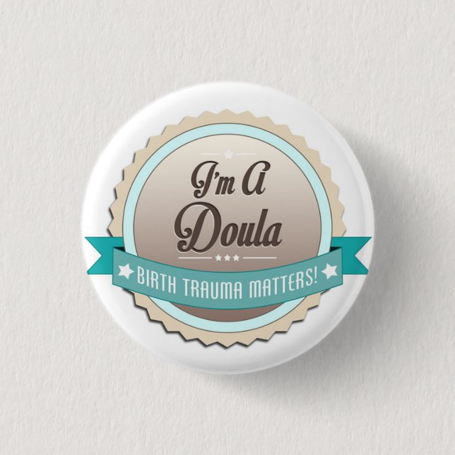 Doula Pinback Button (Front)