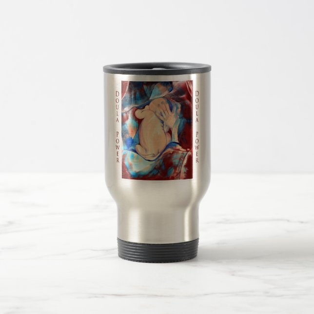 Doula power travel mug (Center)