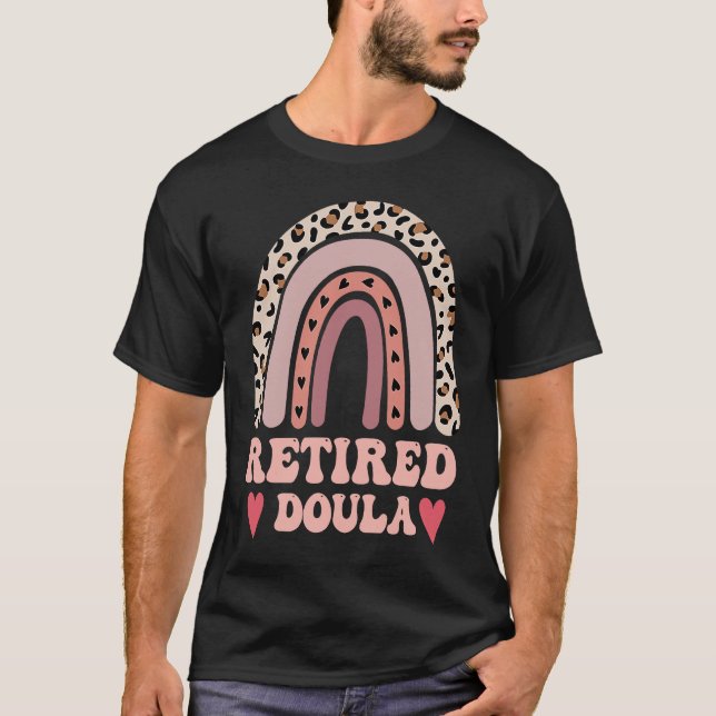Doula Retired Newborn Nurse Maternity Nurse T-Shirt (Front)