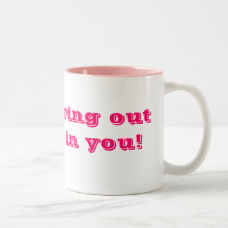 Doulas bring out the best in you! Two-Tone coffee mug