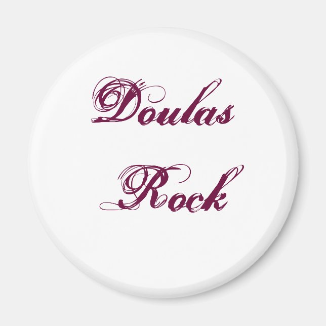 Doulas Rock magnet (Front)