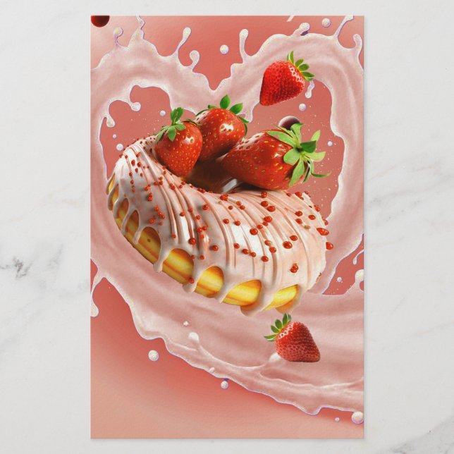 dounat stationery (Front)