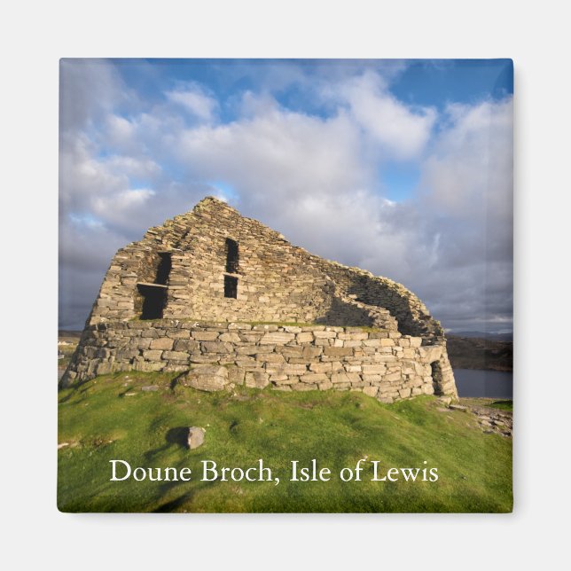 Doune Broch, Carloway, Isle of Lewis Magnet (Front)