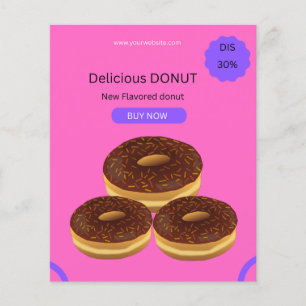 Dounts design flyer