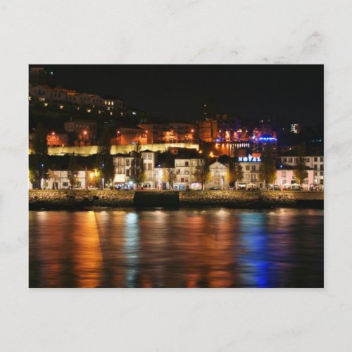 Douro river in Porto Portugal Postcard