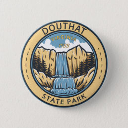 Douthat State Park Virginia Badge Button