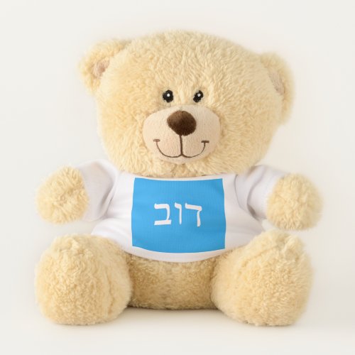 Dov In Hebrew Teddy Bear