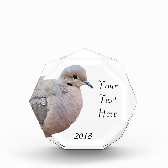 Dove Acrylic Award (Front)