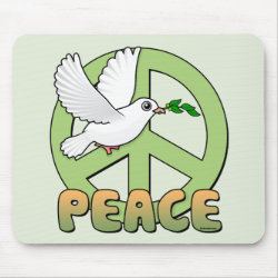 Peace Dove Mousepad