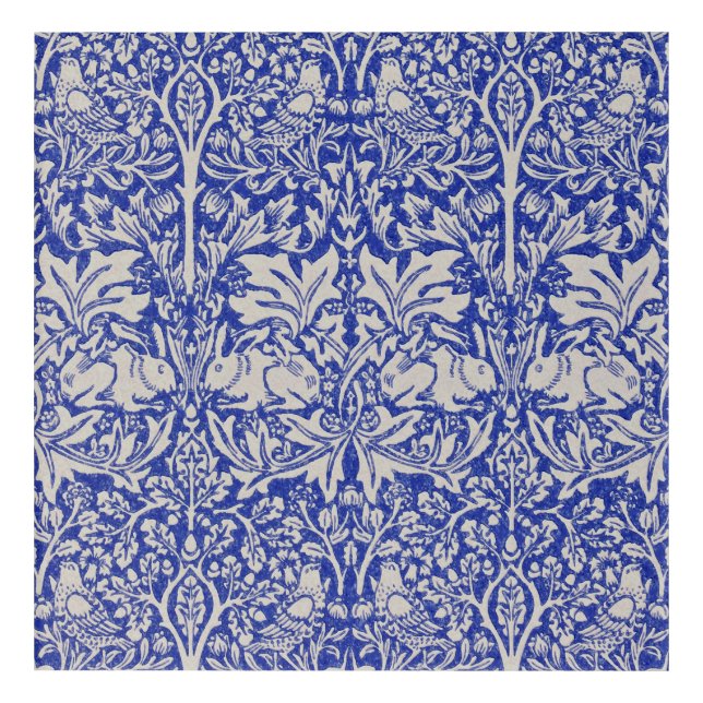 Dove and Rabbit, William Morris Acrylic Print (Front)