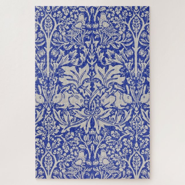 Dove and Rabbit, William Morris Jigsaw Puzzle (Vertical)