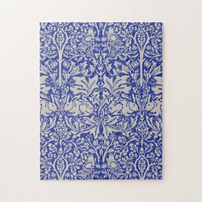 Dove and Rabbit, William Morris Jigsaw Puzzle (Vertical)