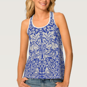Dove and Rabbit, William Morris Tank Top