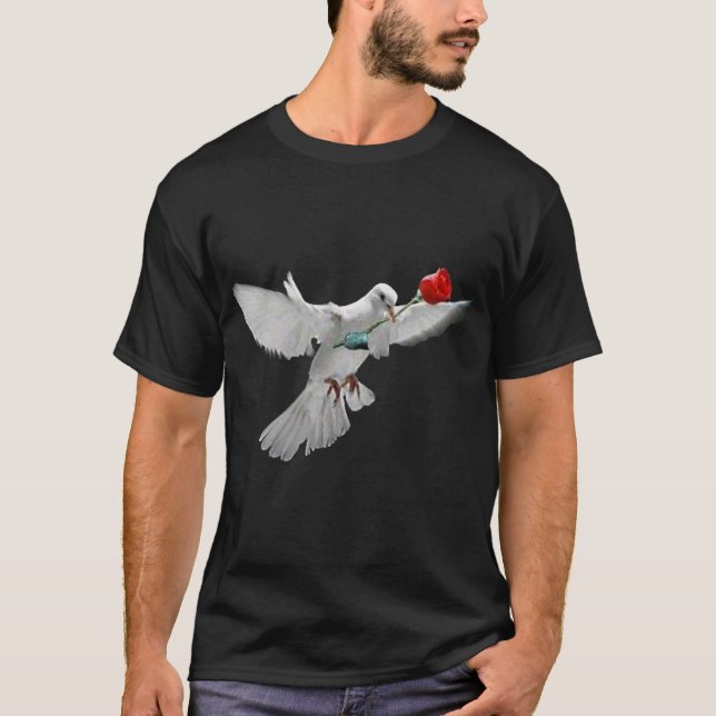 Dove and Rose T-Shirt (Front)