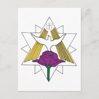 Dove and the Rose Postcard