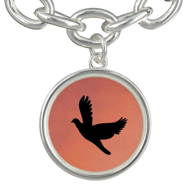 Dove at Sunset Charm Bracelet (Design)
