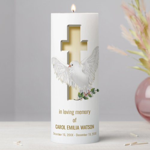 Dove Bird Funeral Memorial