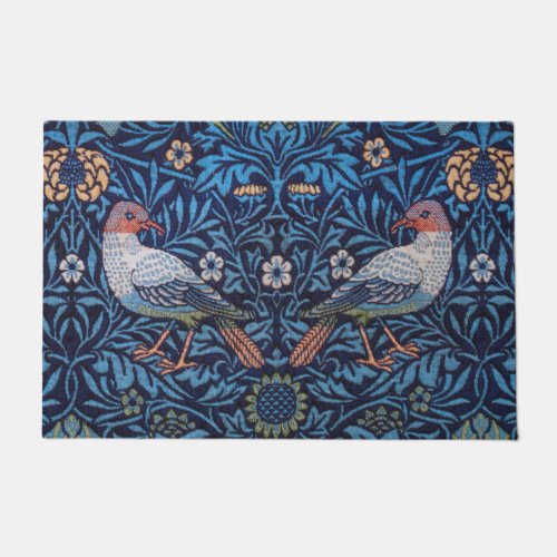 Dove Bird William Morris Doormat