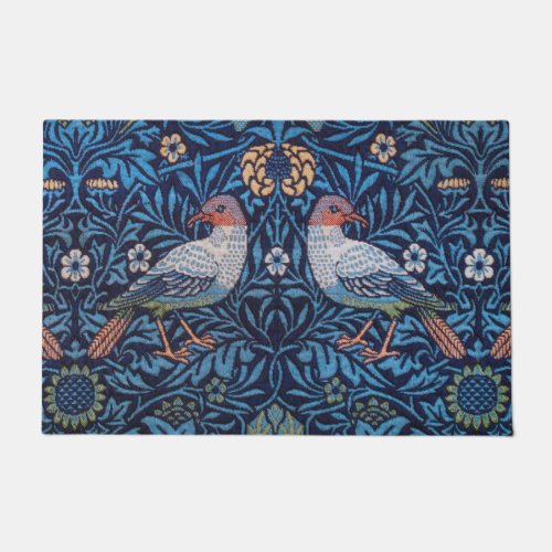 Dove Birds William Morris Doormat