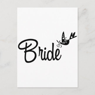 Dove & Bride Postcard