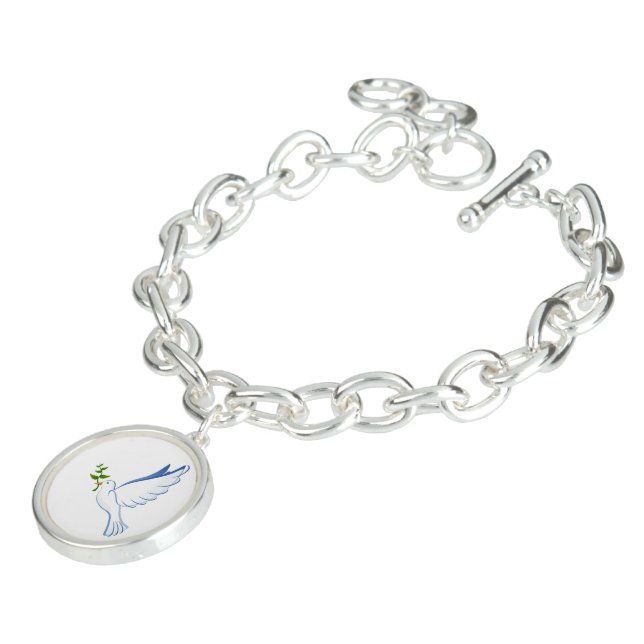 Dove Charm Bracelet (Side)