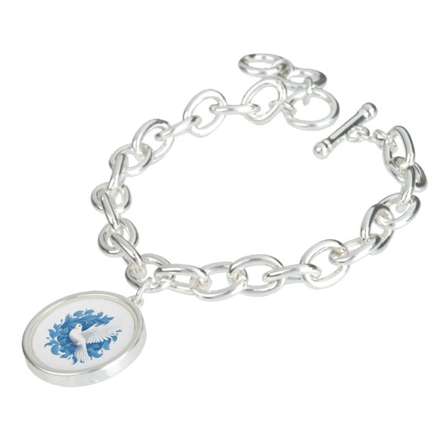 Dove Charm Bracelet (Side)