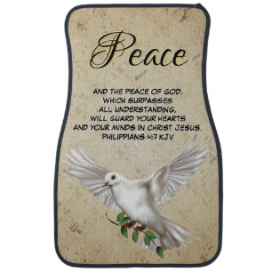 Dove Christian Set of Car Mats