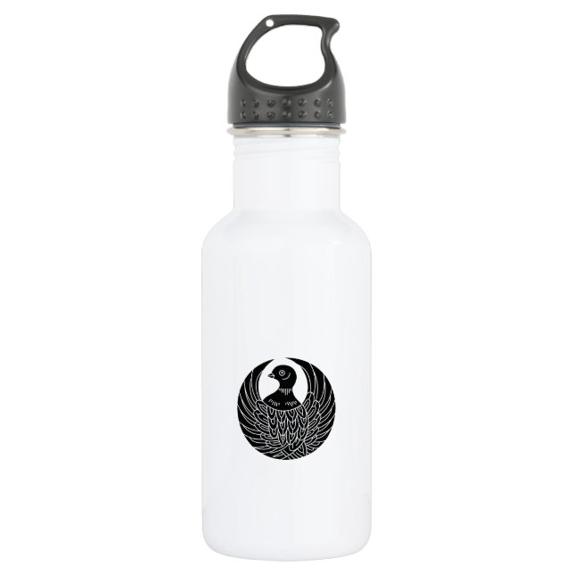 Dove circle water bottle (Front)